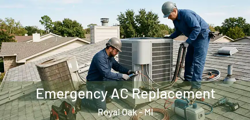  Emergency AC Replacement Royal Oak - MI