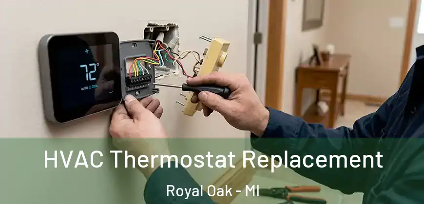  HVAC Thermostat Replacement Royal Oak - MI