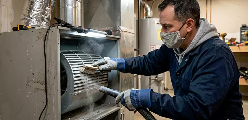 Commercial Vent Decontamination in Royal Oak