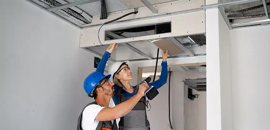 Duct Insulation and Condensation Repair in Royal Oak