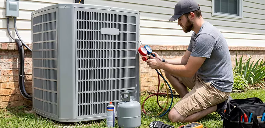 Emergency Air Conditioning Retrofit in Royal Oak