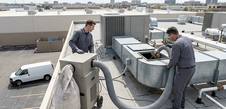 Commercial and Industrial Duct Cleaning in Royal Oak