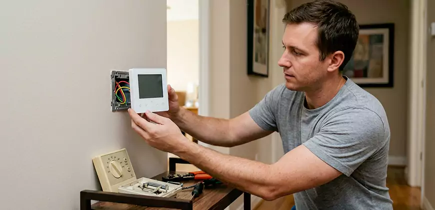 Heat Pump Thermostat Configuration in Royal Oak